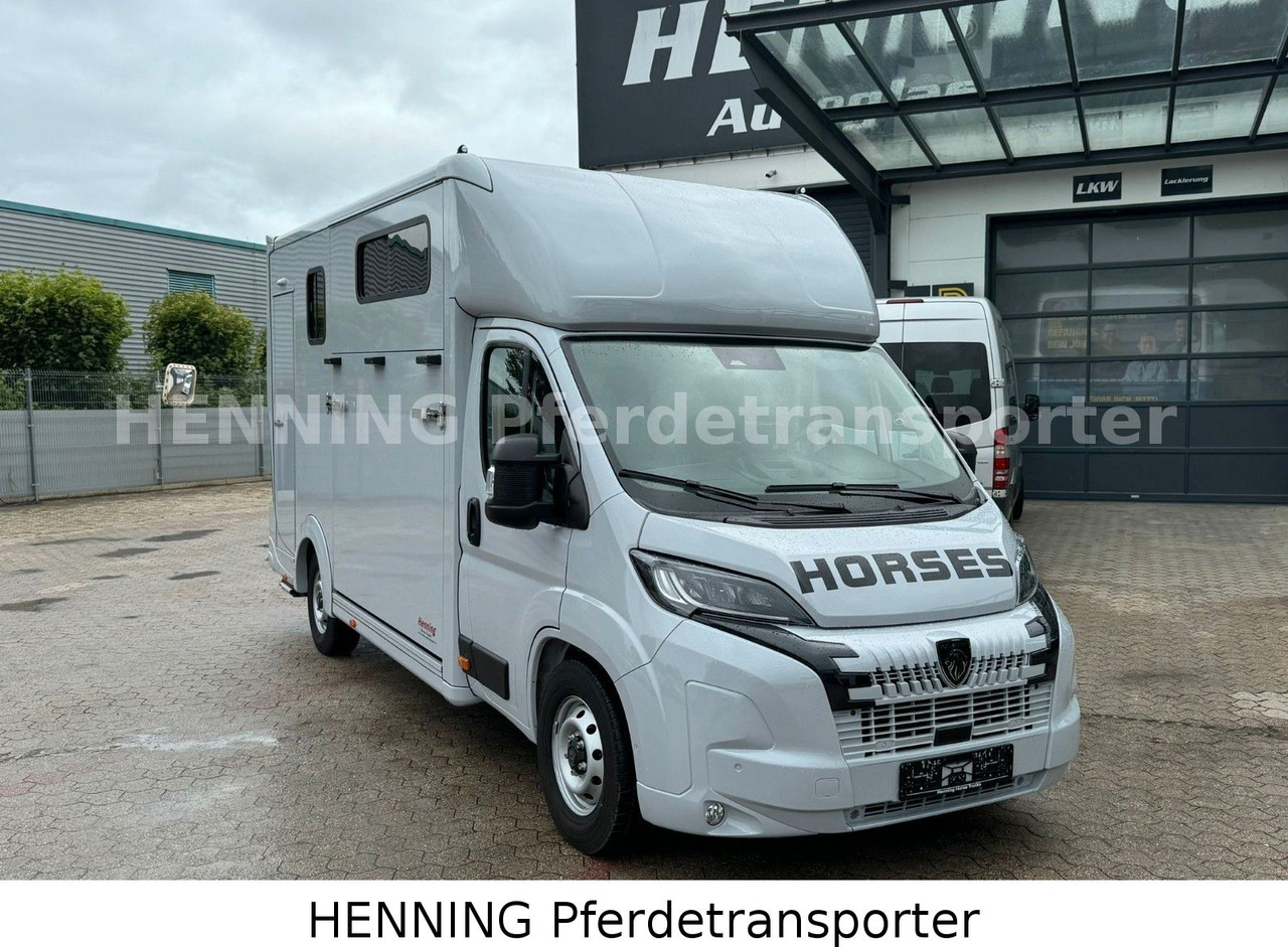 Peugeot Boxer 3 - Sitzer *GROSSE SATTELKAMMER* - Truk pengangkut hewan: gambar 2 Peugeot Boxer 3 - Sitzer *GROSSE SATTELKAMMER* - Truk pengangkut hewan: gambar 2