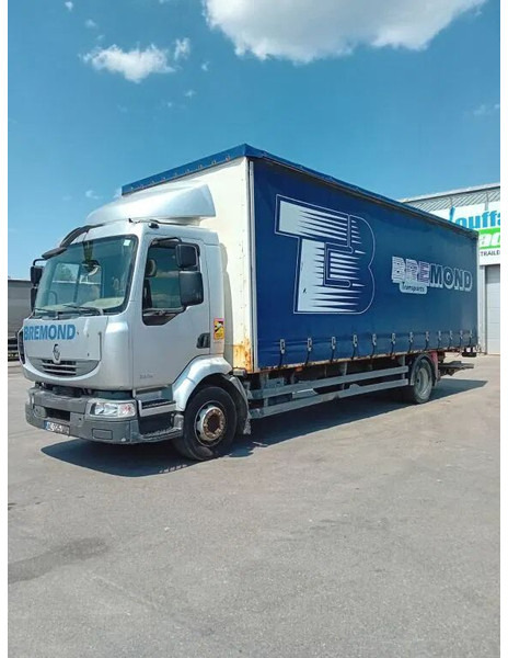 Renault Midlum 280 dxi - manual gearbox / steel suspension lames - Truk dengan terpal samping: gambar 1 Renault Midlum 280 dxi - manual gearbox / steel suspension lames - Truk dengan terpal samping: gambar 1