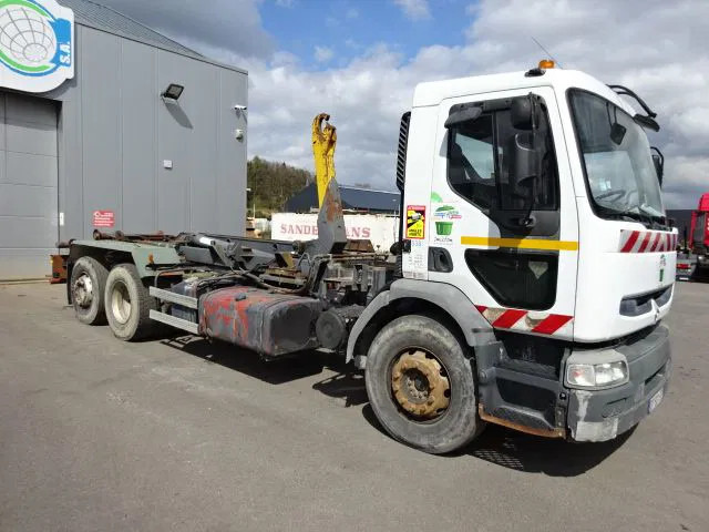 Renault Premium 370 dci - 6x2 - container system - crane/grue - Truk pembawa sistem kabel: gambar 1 Renault Premium 370 dci - 6x2 - container system - crane/grue - Truk pembawa sistem kabel: gambar 1