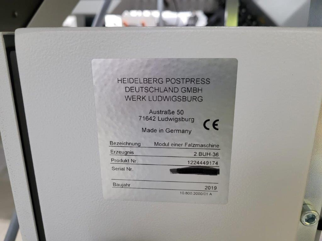 2.station Heidelberg Stahlfolder BUH 36-6 with MCT Koppelbox - Mesin lipat: gambar 2 2.station Heidelberg Stahlfolder BUH 36-6 with MCT Koppelbox - Mesin lipat: gambar 2