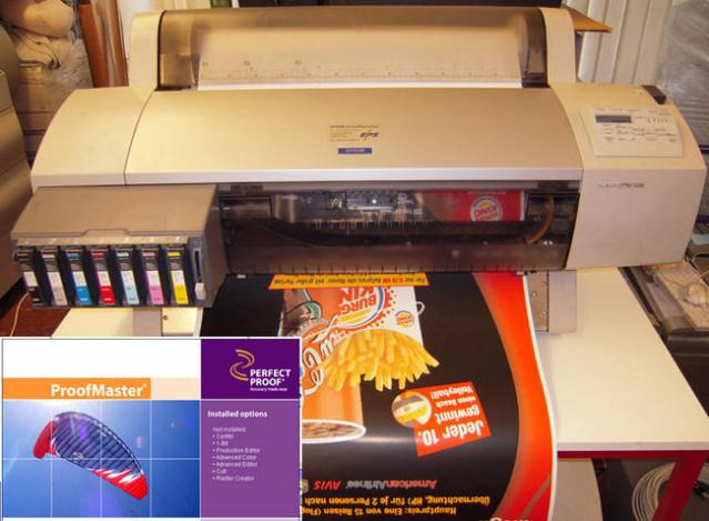 Epson 7600 Stylus Pro proofing system with ProofMaster Rip - Mesin digital printing: gambar 1 Epson 7600 Stylus Pro proofing system with ProofMaster Rip - Mesin digital printing: gambar 1