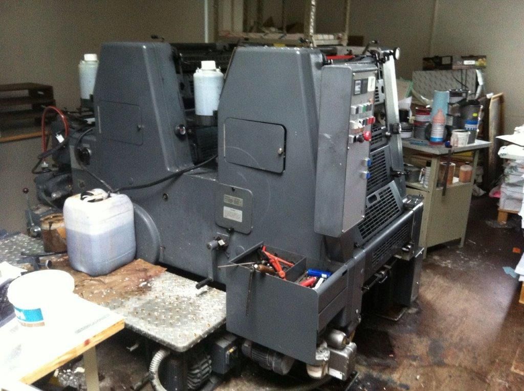 Heidelberg GTO 52-2-P two-color offset press - Mesin offset: gambar 2 Heidelberg GTO 52-2-P two-color offset press - Mesin offset: gambar 2