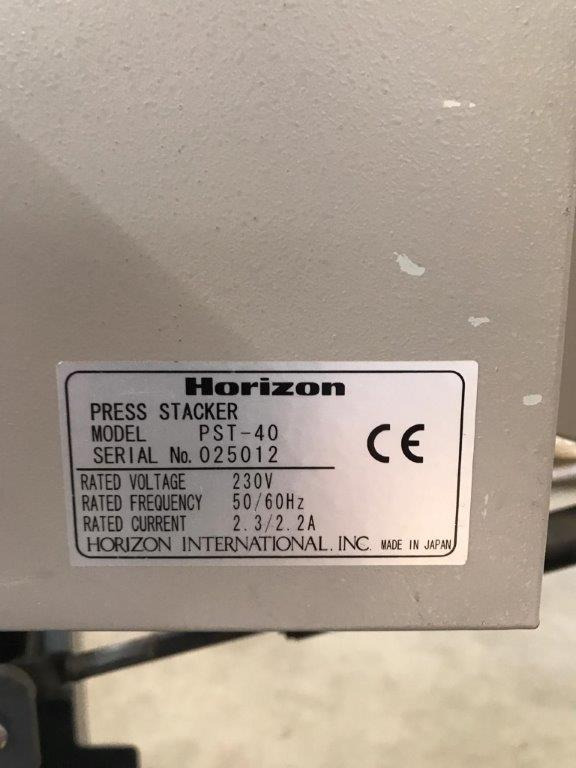 Horizon AFC-546 AKT semi-automatic adjustable combination folder with shingle press delivery Horizon PST-40 - Mesin lipat: gambar 3 Horizon AFC-546 AKT semi-automatic adjustable combination folder with shingle press delivery Horizon PST-40 - Mesin lipat: gambar 3