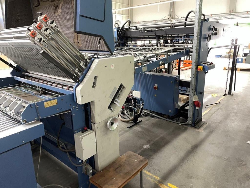 Large format Affischenfolder Herzog & Heymann M7-58.6 + M7.67-4 Mabeg feeder - Mesin lipat: gambar 2 Large format Affischenfolder Herzog & Heymann M7-58.6 + M7.67-4 Mabeg feeder - Mesin lipat: gambar 2