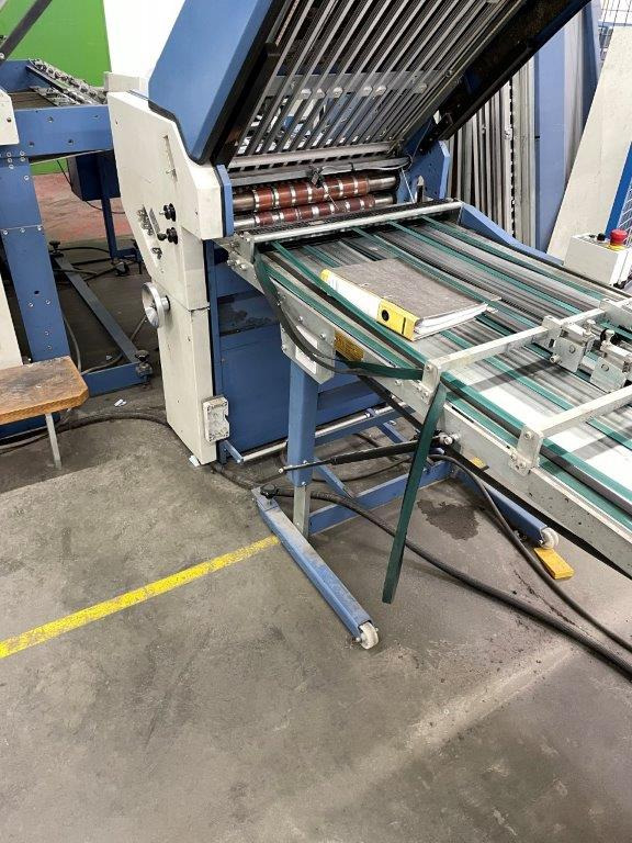 Mesin lipat Large format Affischenfolder Herzog & Heymann M7-58.6 + M7.67-4 Mabeg feeder: gambar 6