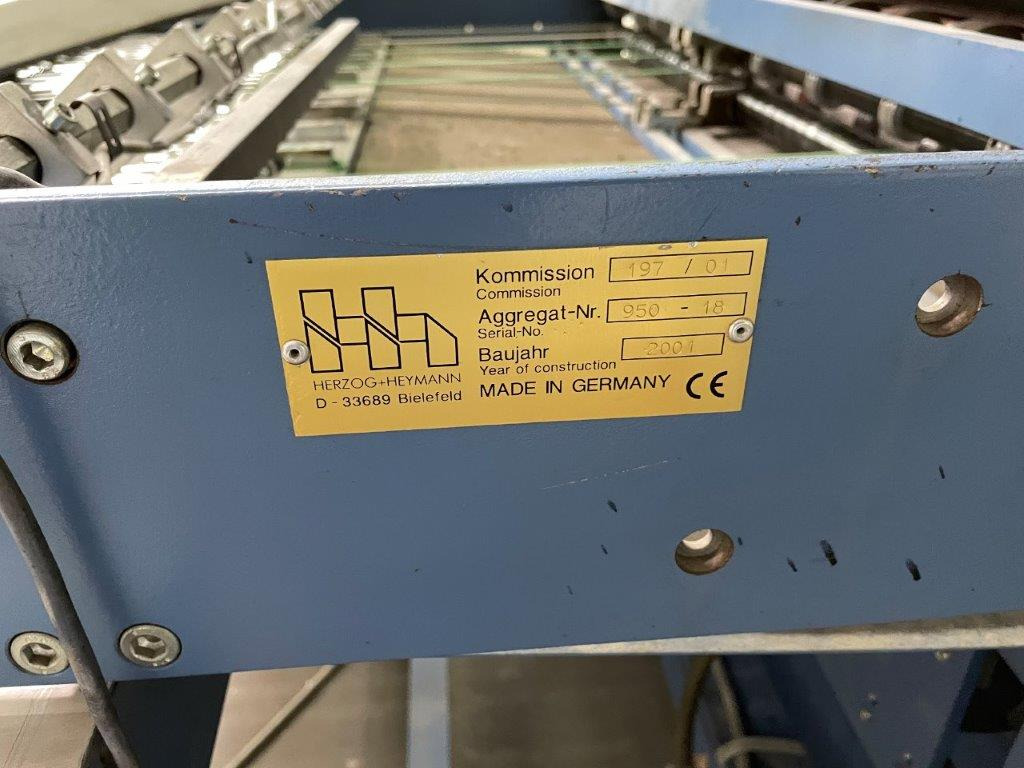 Mesin lipat Large format Affischenfolder Herzog & Heymann M7-58.6 + M7.67-4 Mabeg feeder: gambar 11