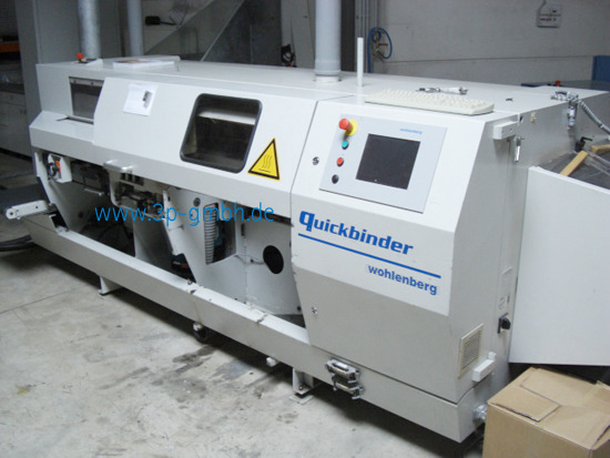 Perfect Binder WOHLENBERG QUICKBINDER with PUR and Gazingunit - Mesin penjilid: gambar 1 Perfect Binder WOHLENBERG QUICKBINDER with PUR and Gazingunit - Mesin penjilid: gambar 1