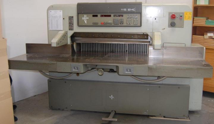 Polar Mohr 115 EMC high speed cutter - Mesin potong kertas: gambar 1 Polar Mohr 115 EMC high speed cutter - Mesin potong kertas: gambar 1