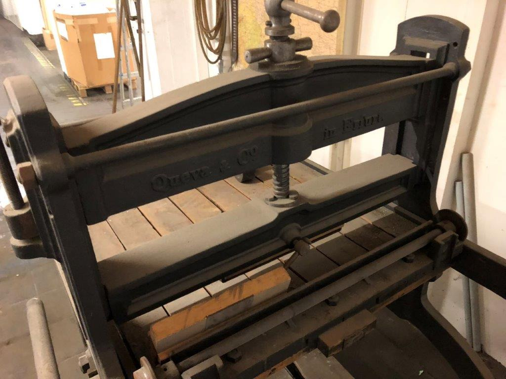 Quev & Co. Erfurt lithographic press cultural asset - Mesin percetakan: gambar 2 Quev & Co. Erfurt lithographic press cultural asset - Mesin percetakan: gambar 2