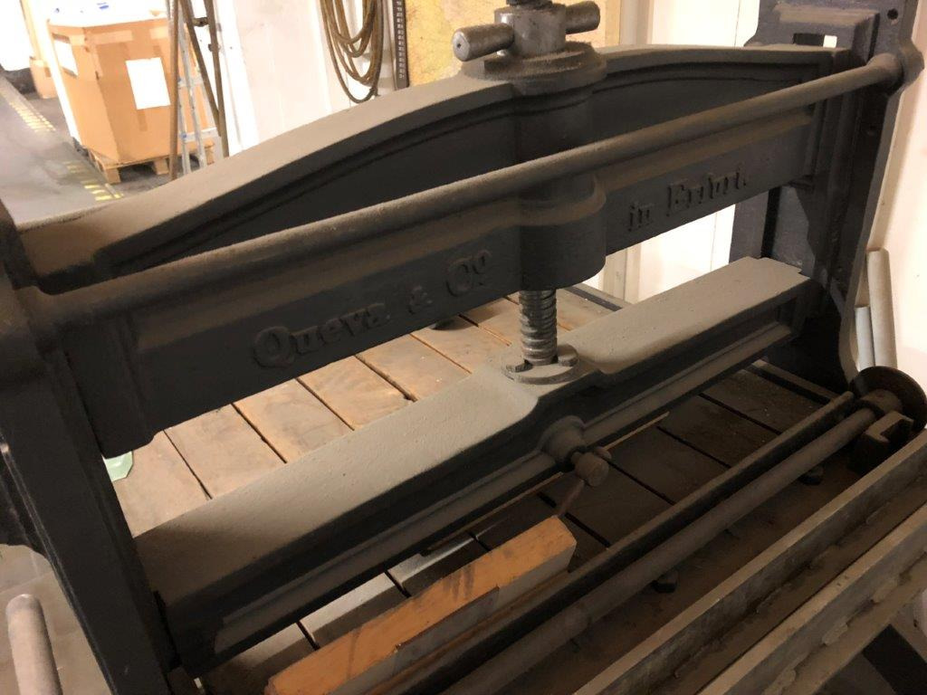 Quev & Co. Erfurt lithographic press cultural asset - Mesin percetakan: gambar 3 Quev & Co. Erfurt lithographic press cultural asset - Mesin percetakan: gambar 3