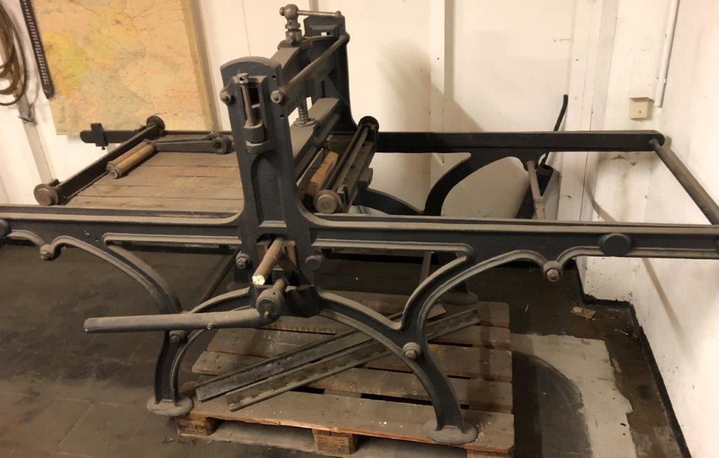 Quev & Co. Erfurt lithographic press cultural asset - Mesin percetakan: gambar 1 Quev & Co. Erfurt lithographic press cultural asset - Mesin percetakan: gambar 1
