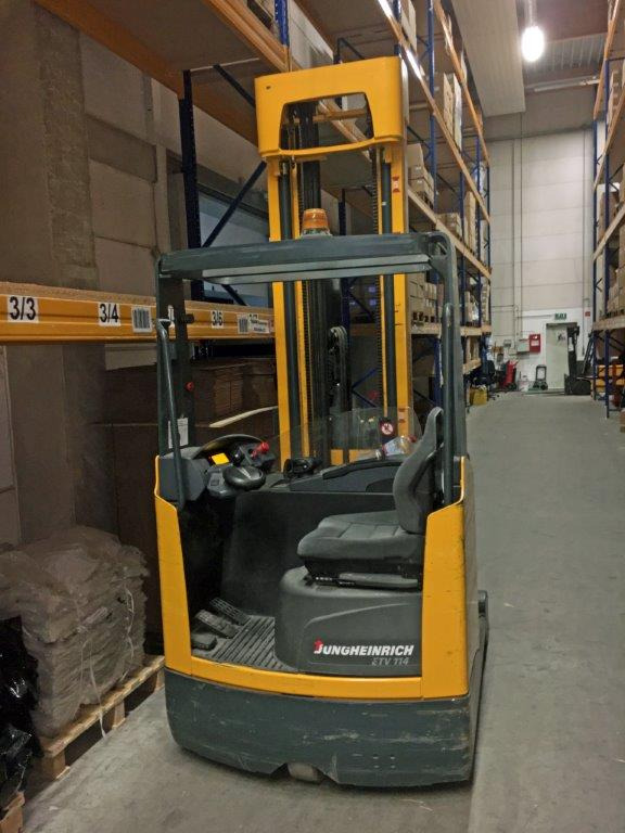 Reach truck Jungheinrich ETV 114 - Jangkauan truk: gambar 4 Reach truck Jungheinrich ETV 114 - Jangkauan truk: gambar 4