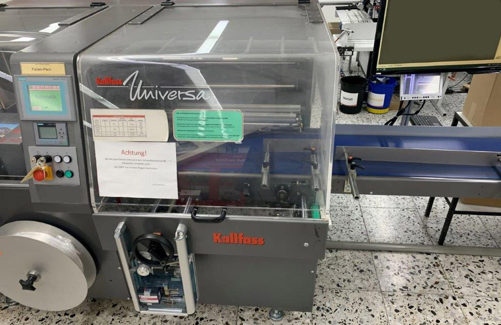 Sealing machine series packer Kallfass Universa EC with shrink tunnel Compact 650 SEC - Mesin pengemas: gambar 3 Sealing machine series packer Kallfass Universa EC with shrink tunnel Compact 650 SEC - Mesin pengemas: gambar 3