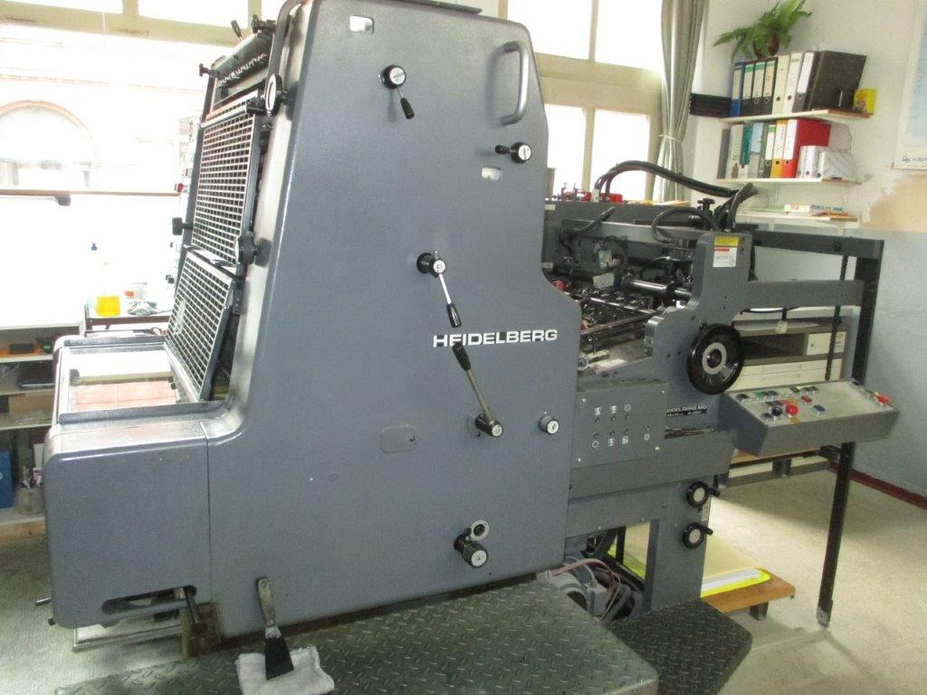 Single-Color Heidelberger M-Offset printing machine with cito system for perforation and creasing - Mesin offset: gambar 2 Single-Color Heidelberger M-Offset printing machine with cito system for perforation and creasing - Mesin offset: gambar 2