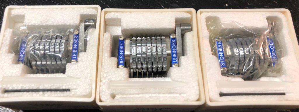 Leibinger numbering units Grade or cross-setting for Heidelberg GTO 46/52 or Speedmaster 52 - Suku cadang untuk Mesin percetakan: gambar 3 Leibinger numbering units Grade or cross-setting for Heidelberg GTO 46/52 or Speedmaster 52 - Suku cadang untuk Mesin percetakan: gambar 3