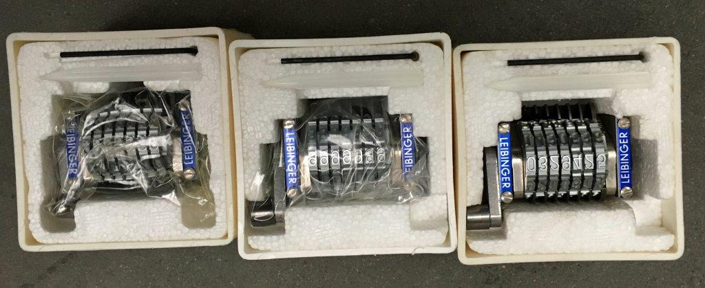 Leibinger numbering units Grade or cross-setting for Heidelberg GTO 46/52 or Speedmaster 52 - Suku cadang untuk Mesin percetakan: gambar 4 Leibinger numbering units Grade or cross-setting for Heidelberg GTO 46/52 or Speedmaster 52 - Suku cadang untuk Mesin percetakan: gambar 4