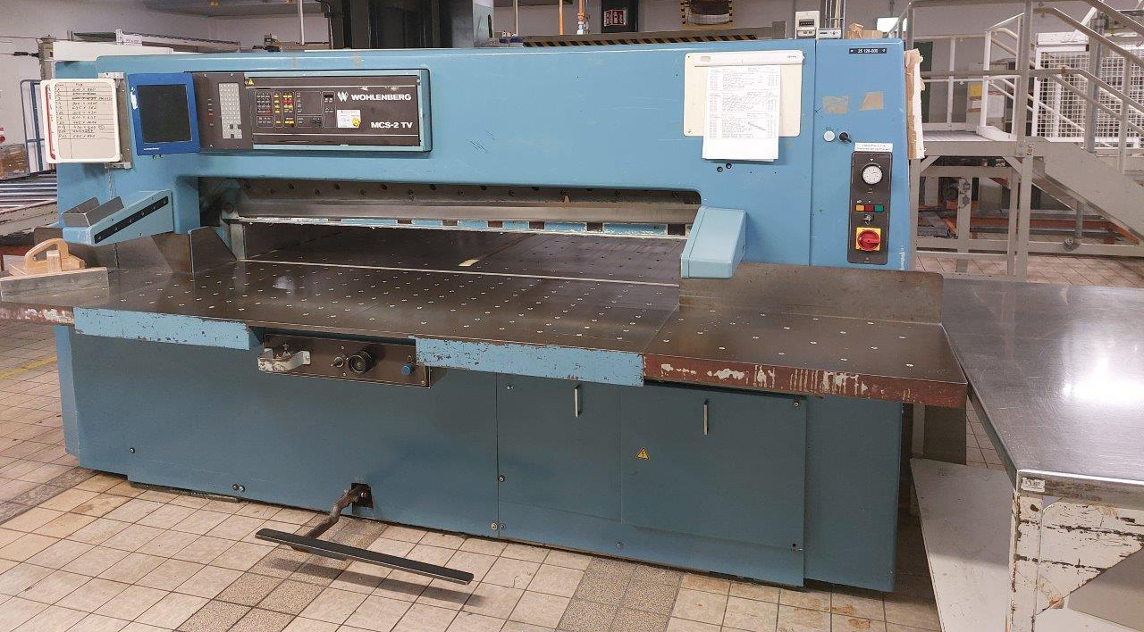 VLF cutting machine WOHLENBERG 185 MCS-2TV - Mesin potong kertas: gambar 1 VLF cutting machine WOHLENBERG 185 MCS-2TV - Mesin potong kertas: gambar 1