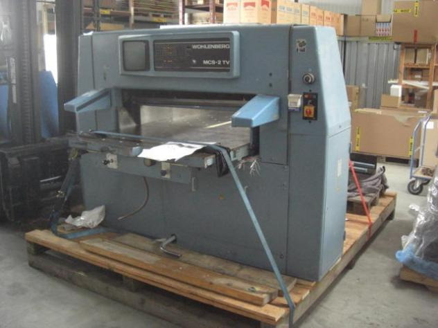 Wohlenberg 115 MCS-2 TV high-speed cutter - Mesin potong kertas: gambar 1 Wohlenberg 115 MCS-2 TV high-speed cutter - Mesin potong kertas: gambar 1