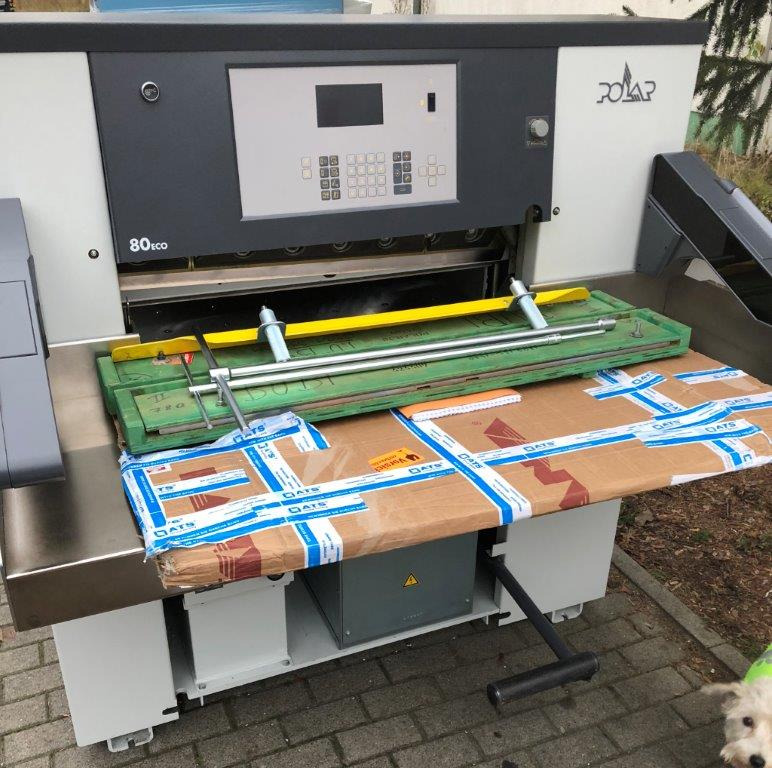 Guillotine, stack cutter or paper cutter Polar Eco 80 - Mesin potong kertas: gambar 2 Guillotine, stack cutter or paper cutter Polar Eco 80 - Mesin potong kertas: gambar 2