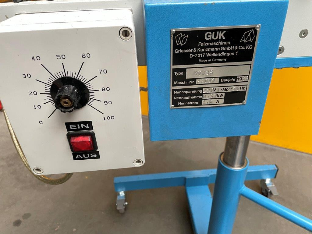 Mobile, continuously height-adjustable and rotatable roller table GUK RT-35 - Mesin lipat: gambar 2 Mobile, continuously height-adjustable and rotatable roller table GUK RT-35 - Mesin lipat: gambar 2