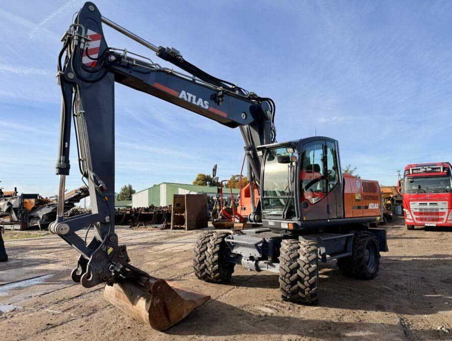 Atlas 190W - Ekskavator roda: gambar 3 Atlas 190W - Ekskavator roda: gambar 3