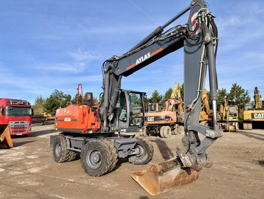 Atlas 190W - Ekskavator roda: gambar 4 Atlas 190W - Ekskavator roda: gambar 4