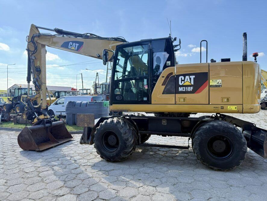 CAT M318F - Ekskavator roda: gambar 1 CAT M318F - Ekskavator roda: gambar 1