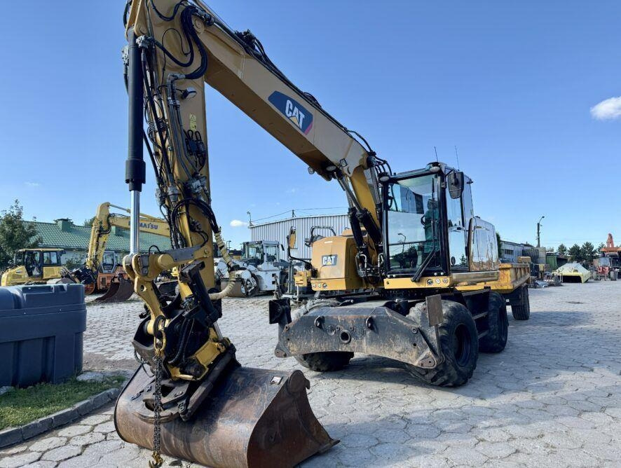 CAT M318F - Ekskavator roda: gambar 5 CAT M318F - Ekskavator roda: gambar 5