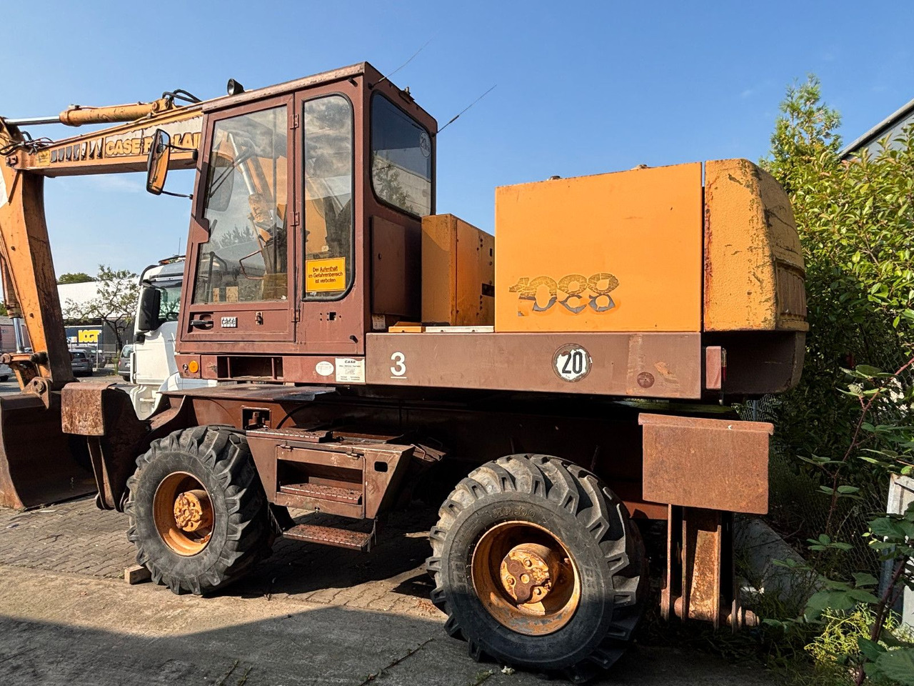 Case 1088 P4A - Ekskavator roda: gambar 4 Case 1088 P4A - Ekskavator roda: gambar 4