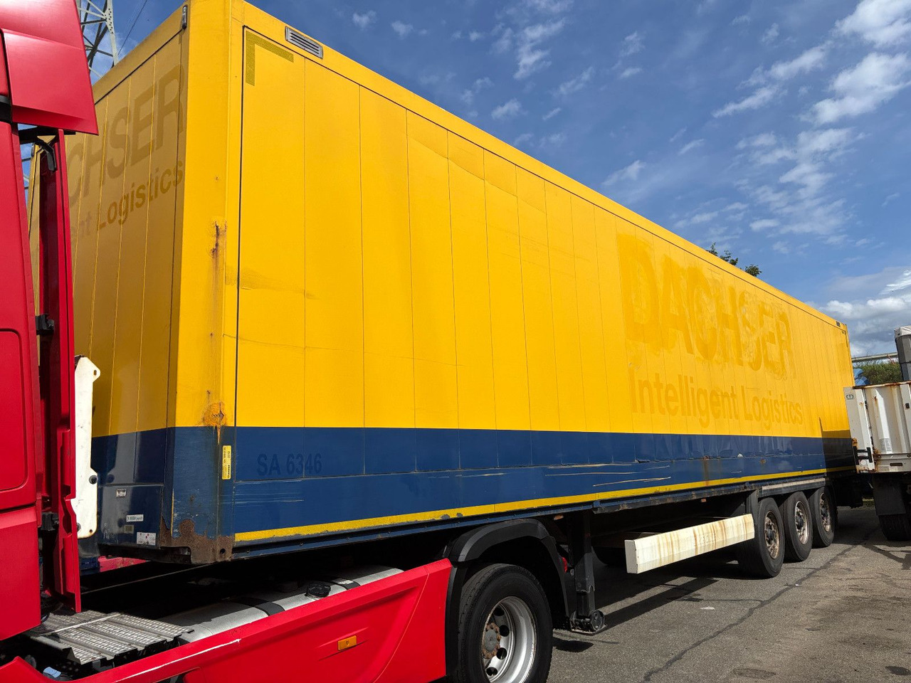 Krone SD Textilkoffer/Luft/Scheibe - Semi-trailer kotak tertutup: gambar 2 Krone SD Textilkoffer/Luft/Scheibe - Semi-trailer kotak tertutup: gambar 2