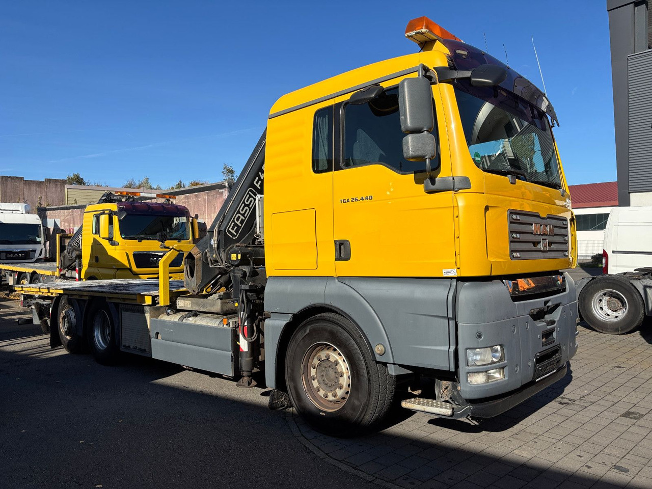 MAN TGA 26.440 FASSI F450AXP Containerauf./Lenkachse - Truk derek: gambar 4 MAN TGA 26.440 FASSI F450AXP Containerauf./Lenkachse - Truk derek: gambar 4