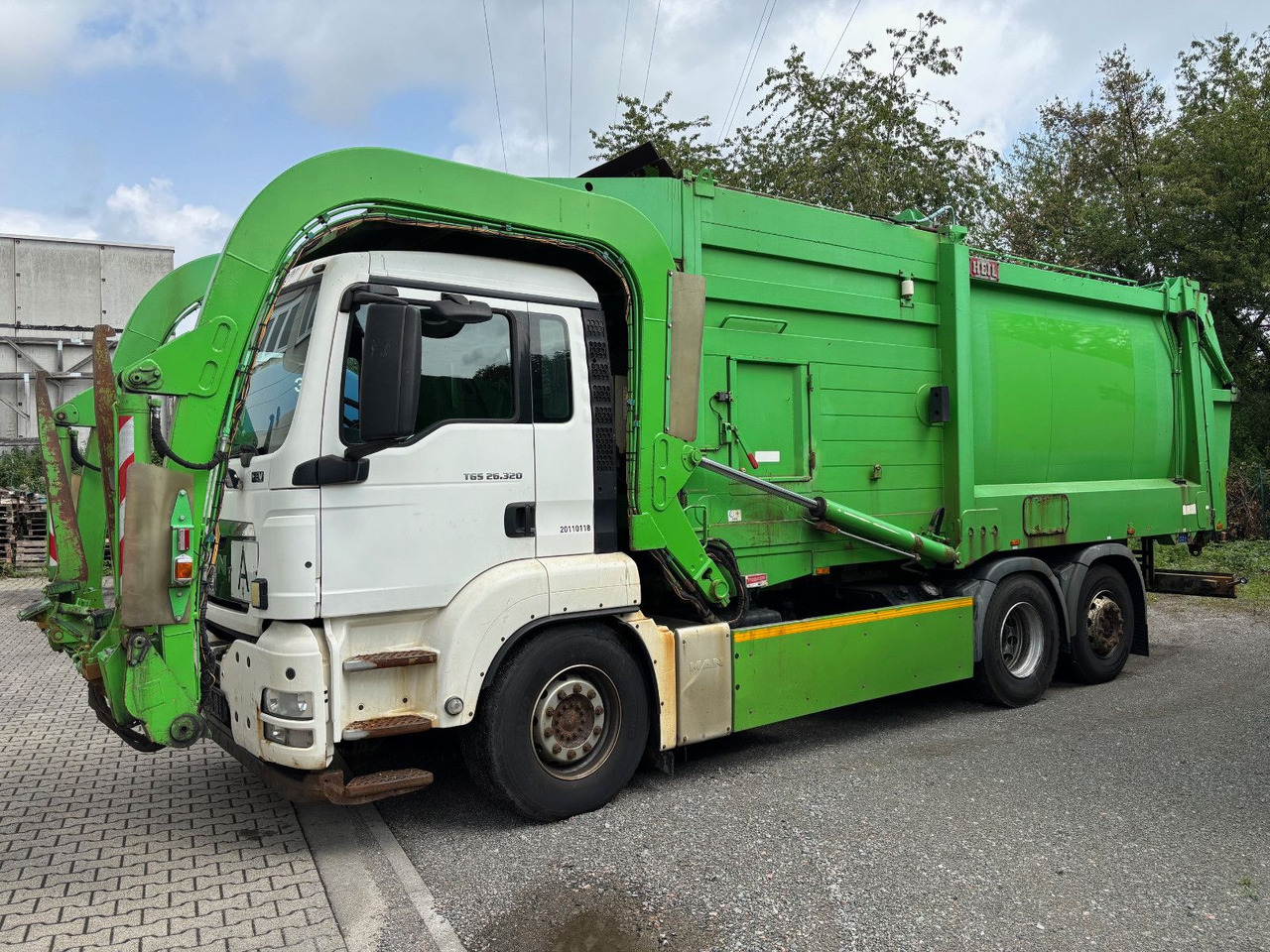 MAN TGS 26.320 EEV Heil Aufbau/Frontlader/Lift - Truk sampah: gambar 2 MAN TGS 26.320 EEV Heil Aufbau/Frontlader/Lift - Truk sampah: gambar 2