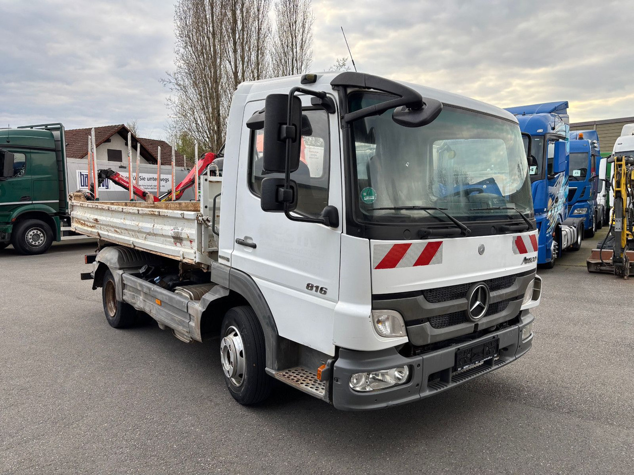 Mercedes-Benz Atego 816 Meiller/Anhängerkupp./Blatt - Van jungkit: gambar 2 Mercedes-Benz Atego 816 Meiller/Anhängerkupp./Blatt - Van jungkit: gambar 2