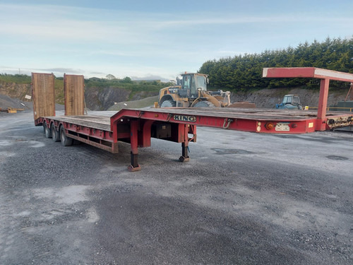 2012 King Low Loader Trailer - Semi-trailer low bed: gambar 1 2012 King Low Loader Trailer - Semi-trailer low bed: gambar 1