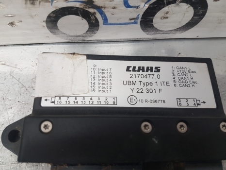 Claas Axion 800, 900, Arion 400, 500, 600 Ser 640 Ecu Ubm Type 1 Ite 0021704770 - ECU untuk Traktor: gambar 2 Claas Axion 800, 900, Arion 400, 500, 600 Ser 640 Ecu Ubm Type 1 Ite 0021704770 - ECU untuk Traktor: gambar 2