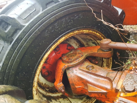 Poros dan bagian Manitou Mt 728.4 Clark Hurth Front Axle Complete 217707, 738.04.040.01: gambar 6