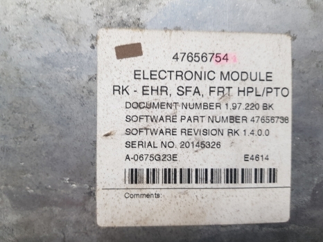 New Holland T7.170, T7.185, T7.200, T7.210 Xcm Unit Rk Ecu 47656754, 47656738 - ECU untuk Traktor: gambar 2 New Holland T7.170, T7.185, T7.200, T7.210 Xcm Unit Rk Ecu 47656754, 47656738 - ECU untuk Traktor: gambar 2