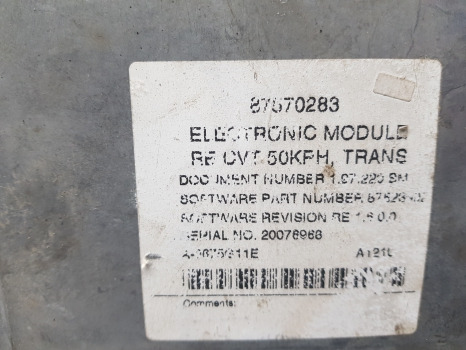 New Holland T7040 Puma Transmission Control Ecu 87570283, 84225066, 84479299 - ECU: gambar 3 New Holland T7040 Puma Transmission Control Ecu 87570283, 84225066, 84479299 - ECU: gambar 3