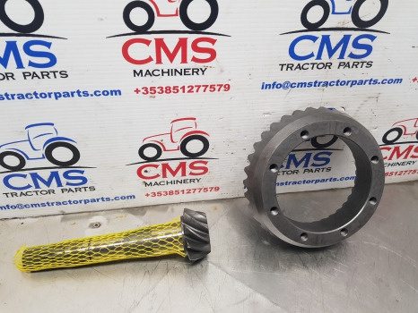 As roda depan New Holland Tm, 60, Case Mxm, Mxu Fiat F, M Front Axle Bevel Gear 10x34 5145486: gambar 8