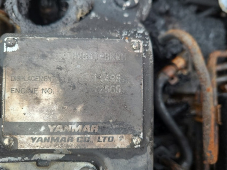 Wacker Neuson Th412 Complete Engine For Parts Yanmar, 3tnv84t- Bkwm, 72565 - Mesin: gambar 4 Wacker Neuson Th412 Complete Engine For Parts Yanmar, 3tnv84t- Bkwm, 72565 - Mesin: gambar 4