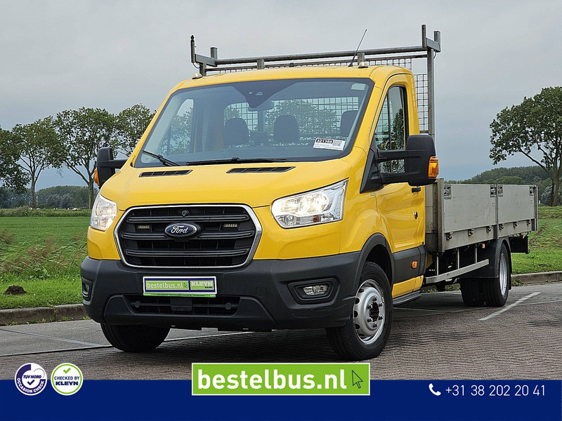 Ford Transit 2.0 Open-Laadbak XXL AC! - Van flatbed: gambar 1 Ford Transit 2.0 Open-Laadbak XXL AC! - Van flatbed: gambar 1