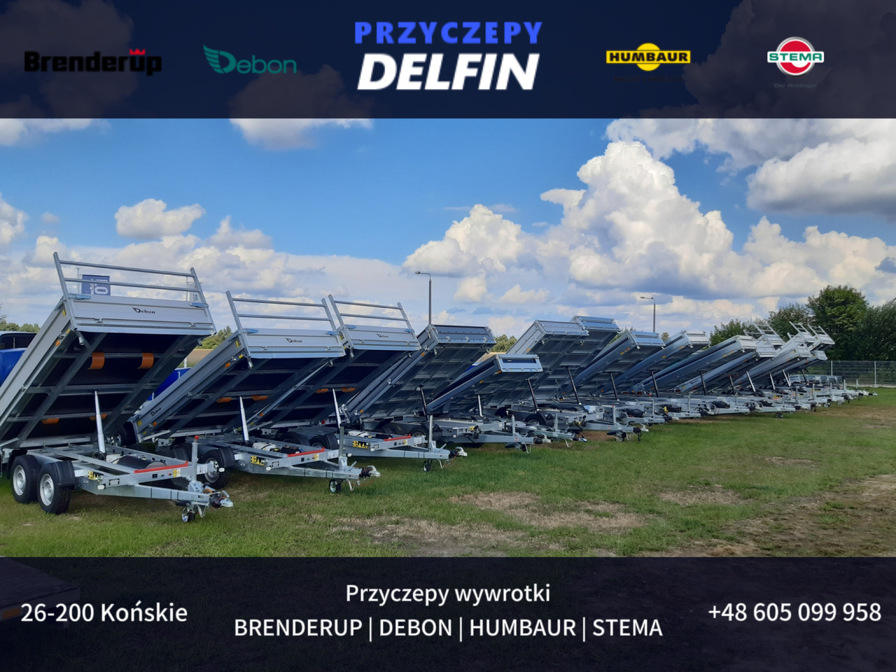 BRENDERUP BT4310STB2700 308x168 cm wywrotka 2 osie 2700 kg - Trailer jungkit: gambar 4 BRENDERUP BT4310STB2700 308x168 cm wywrotka 2 osie 2700 kg - Trailer jungkit: gambar 4