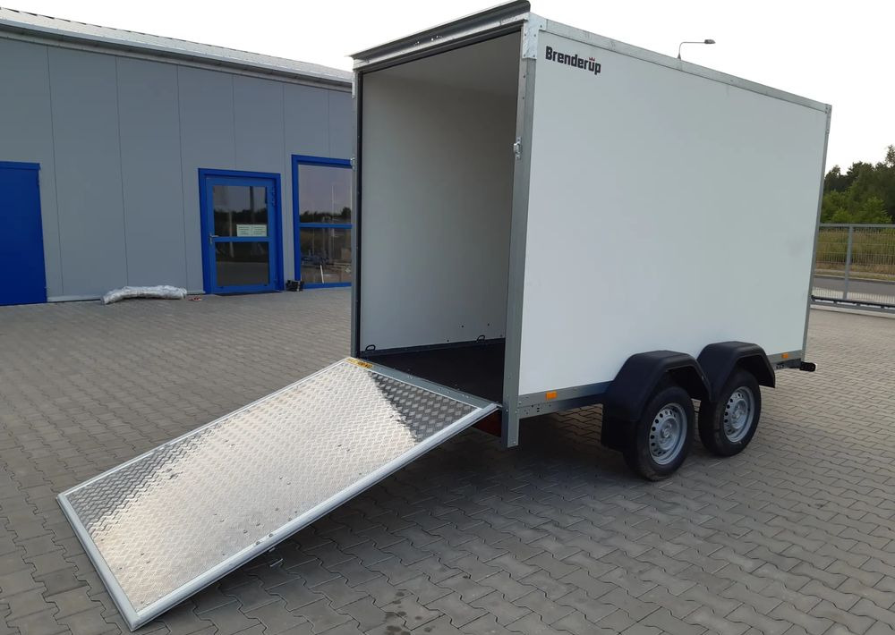 BRENDERUP Cargo 7350 TBR rampa 350x155x185 cm - Trailer kotak tertutup: gambar 1 BRENDERUP Cargo 7350 TBR rampa 350x155x185 cm - Trailer kotak tertutup: gambar 1