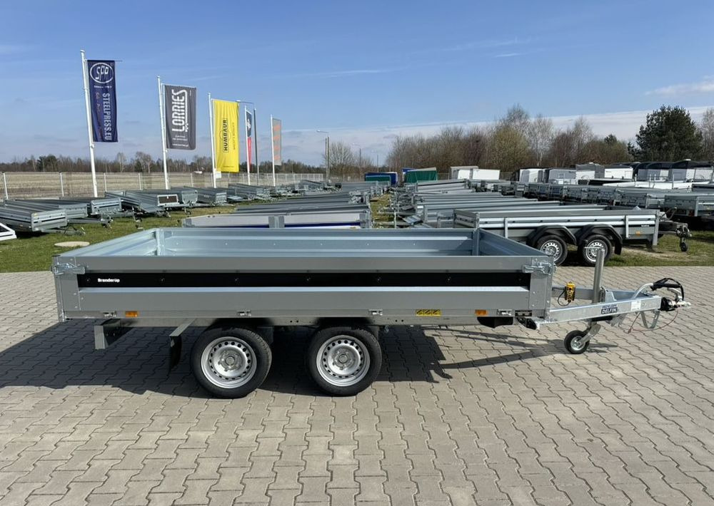 Brenderup BT4310STB2700 308x168 cm wywrotka 2 osie 2700 kg - Trailer jungkit: gambar 4 Brenderup BT4310STB2700 308x168 cm wywrotka 2 osie 2700 kg - Trailer jungkit: gambar 4