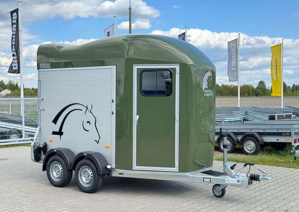 Cheval Liberte Gold Orgin Alu + siodlarnia , do przewozu 2 koni , 2000 kg - Trailer pengangkut kuda: gambar 1 Cheval Liberte Gold Orgin Alu + siodlarnia , do przewozu 2 koni , 2000 kg - Trailer pengangkut kuda: gambar 1