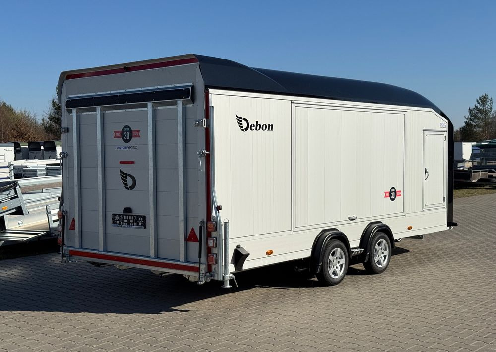DEBON C2000 - zamknięta przyczepa do przewozu aut, 550 x 215 cm, 3500kg, felgi ALU, wciągarka elektryczna - Trailer autotransporter: gambar 4 DEBON C2000 - zamknięta przyczepa do przewozu aut, 550 x 215 cm, 3500kg, felgi ALU, wciągarka elektryczna - Trailer autotransporter: gambar 4