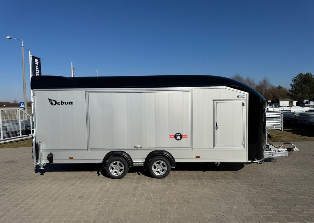 DEBON C2000 - zamknięta przyczepa do przewozu aut, 550 x 215 cm, 3500kg, felgi ALU, wciągarka elektryczna - Trailer autotransporter: gambar 3 DEBON C2000 - zamknięta przyczepa do przewozu aut, 550 x 215 cm, 3500kg, felgi ALU, wciągarka elektryczna - Trailer autotransporter: gambar 3