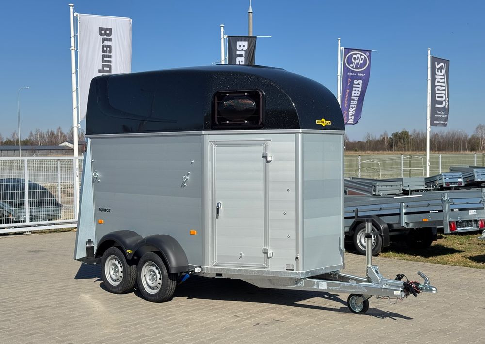 Humbaur Equitos Alu Plus 2000 - Trailer mobil: gambar 1 Humbaur Equitos Alu Plus 2000 - Trailer mobil: gambar 1