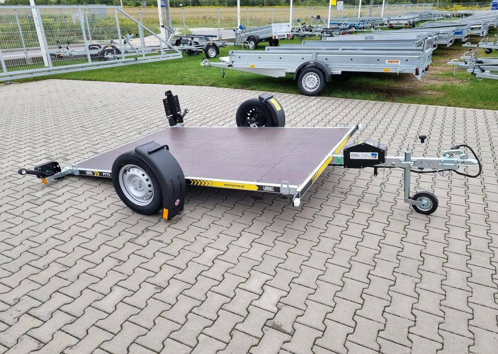 LORRIES PT75-2617 - 255 x 170 cm / 750 kg opuszczana platforma pod quady Can-Am, CF-Moto, Polaris, Spyder - Trailer sepeda motor: gambar 1 LORRIES PT75-2617 - 255 x 170 cm / 750 kg opuszczana platforma pod quady Can-Am, CF-Moto, Polaris, Spyder - Trailer sepeda motor: gambar 1