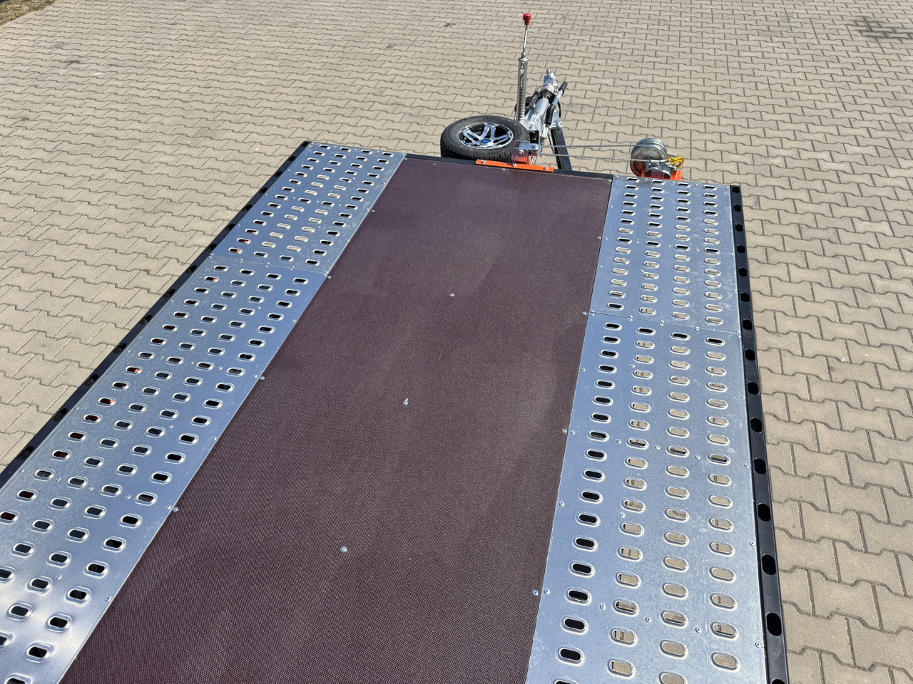 Trailer autotransporter baru NIEWIADÓW Indiana Premium Color 850 x 210 cm | 3500 kg: gambar 17
